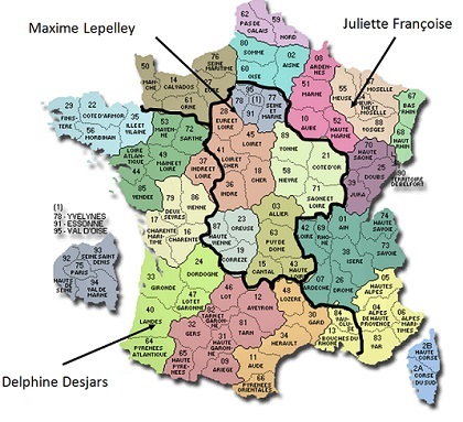France Carte de France